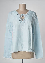 Top bleu ONLY femme