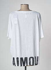 T-shirt blanc UNDER ARMOUR pour femme seconde vue