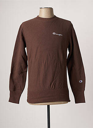 Pull marron CHAMPION homme