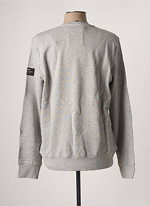 Sweat-shirt gris ECOALF homme