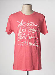 T-shirt rouge STEPART homme