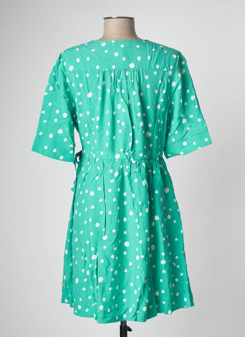 Robe courte vert GRACE & MILA pour femme