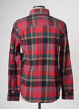 Chemise manches longues rouge VOLCOM homme