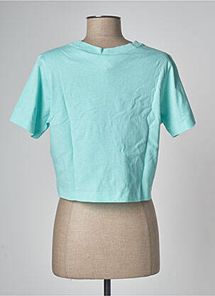 T-shirt bleu CHAMPION femme