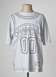 T-shirt gris CHAMPION homme