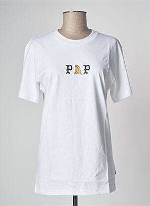 T-shirt blanc POYZ&PIRLZ femme
