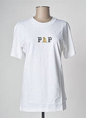 T-shirt blanc POYZ&PIRLZ pour femme seconde vue