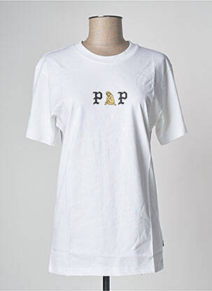 T-shirt blanc POYZ&PIRLZ pour femme