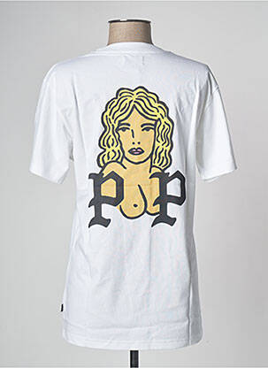 T-shirt blanc POYZ&PIRLZ femme