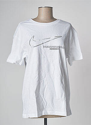 T-shirt blanc NIKE pour femme