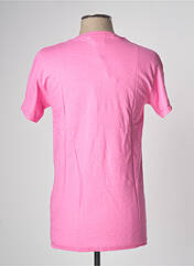 T-shirt rose RAVE SKATEBOARDS pour homme seconde vue