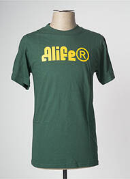 T-shirt vert ALIFE homme