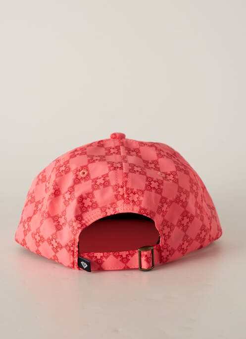 Casquette orange DIAMOND SUPPLY CO pour homme