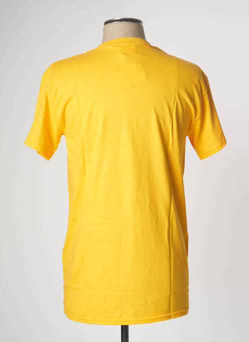T-shirt jaune RAVE SKATEBOARDS homme