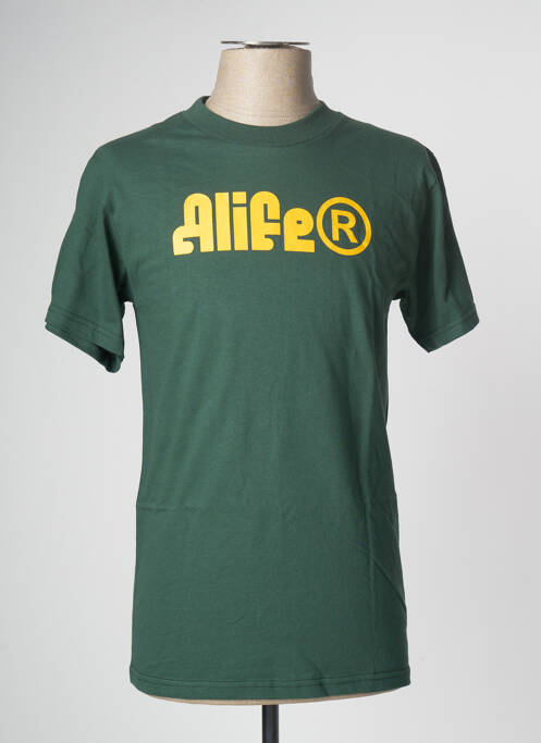 T-shirt vert ALIFE pour homme