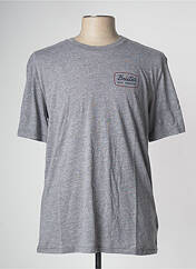 T-shirt gris BRIXTON pour homme seconde vue
