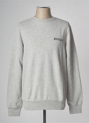 Sweat-shirt gris ECOALF pour homme