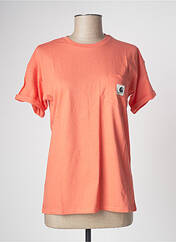 T-shirt orange CARHARTT pour femme seconde vue