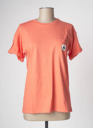 T-shirt orange CARHARTT pour femme