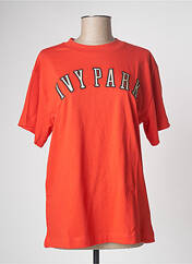 T-shirt rouge IVY PARK pour femme seconde vue