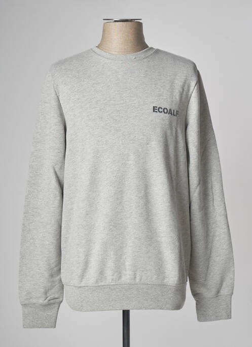 Sweat-shirt gris ECOALF pour homme