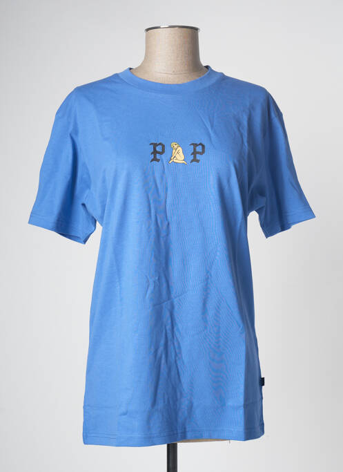 T-shirt bleu POYZ&PIRLZ pour femme