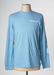 T-shirt bleu ELEMENT pour homme seconde vue