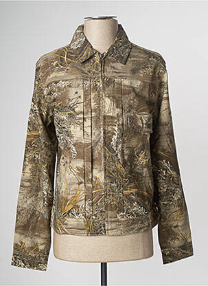 Veste casual kaki HUF homme