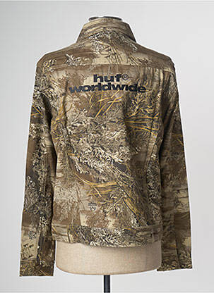 Veste casual kaki HUF homme