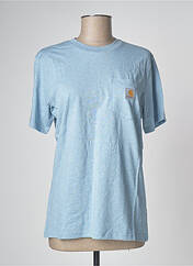 T-shirt bleu CARHARTT pour femme seconde vue