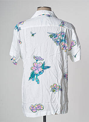 Chemise manches courtes blanc OBEY homme