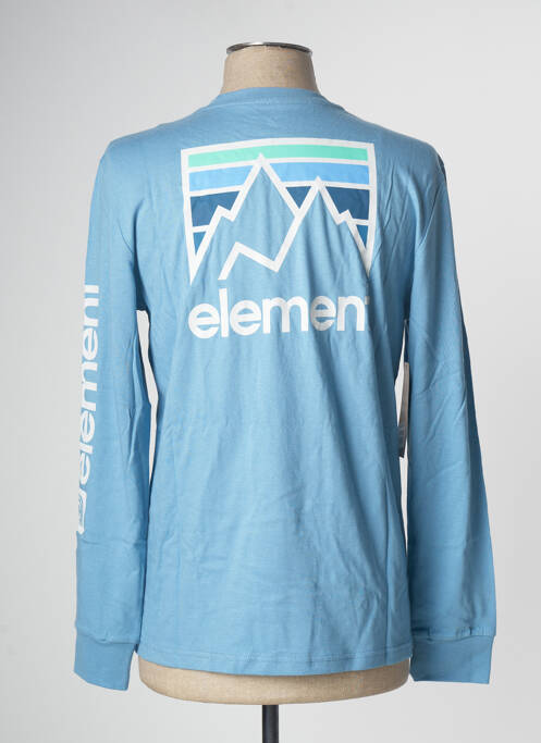 T-shirt bleu ELEMENT pour homme