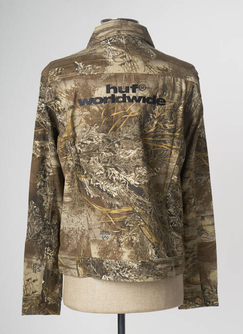 Veste casual kaki HUF pour homme