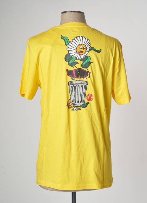 T-shirt jaune ELEMENT pour homme