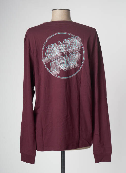 T-shirt rouge SANTA CRUZ pour fille