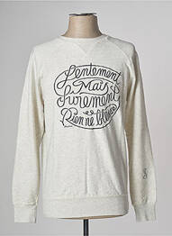 Sweat-shirt beige STEPART homme