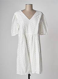 Robe courte blanc GRACE & MILA femme