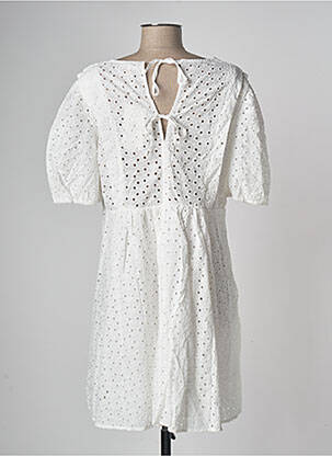 Robe courte blanc GRACE & MILA femme