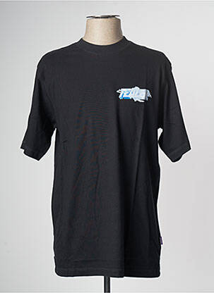 T-shirt noir TEALER homme