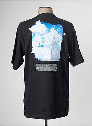 T-shirt noir TEALER homme