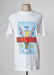 T-shirt blanc DIAMOND SUPPLY CO pour homme seconde vue