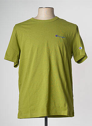 T-shirt vert CHAMPION pour homme