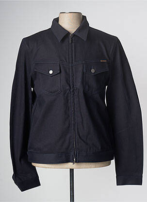 Blouson bleu NUDIE JEANS CO homme