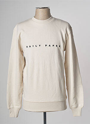 Sweat-shirt beige DAILY PAPER homme