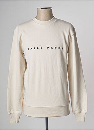 Sweat-shirt beige DAILY PAPER pour homme