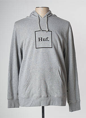 Sweat-shirt gris HUF homme