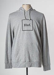 Sweat-shirt gris HUF pour homme seconde vue