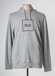 Sweat-shirt gris HUF homme