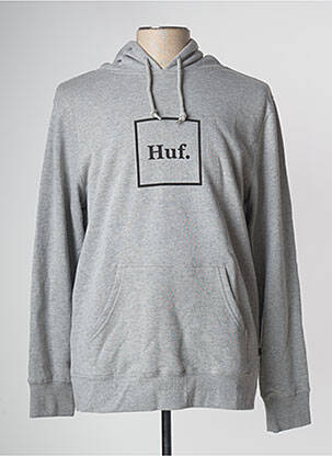 Sweat-shirt gris HUF pour homme