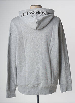 Sweat-shirt gris HUF homme